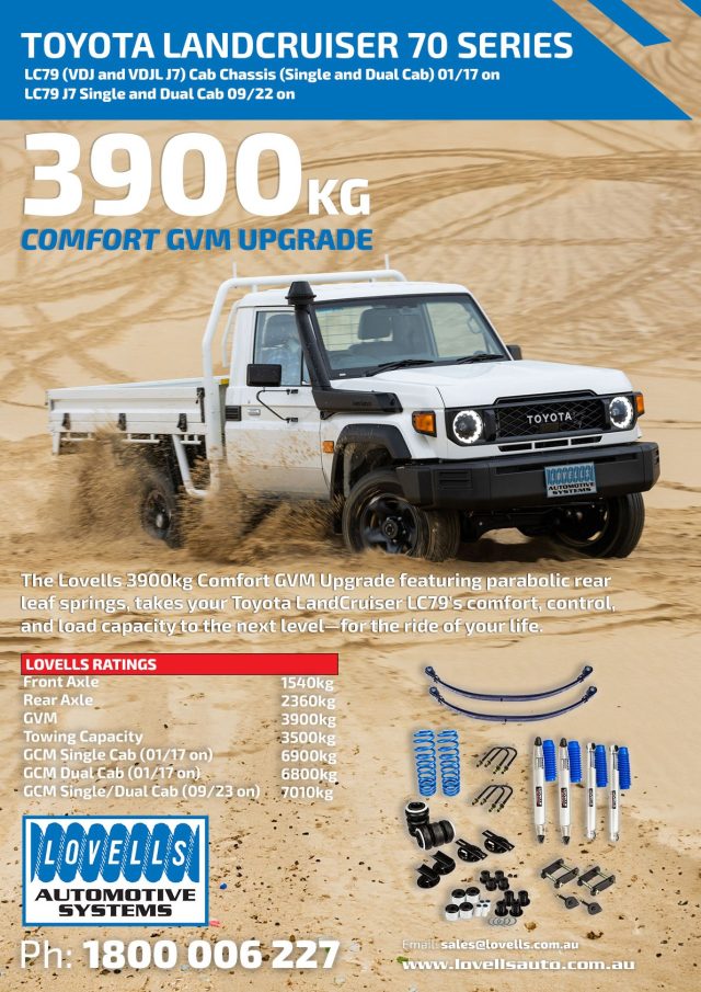 Toyota 79 Series COMFORT GVM FLIER V3